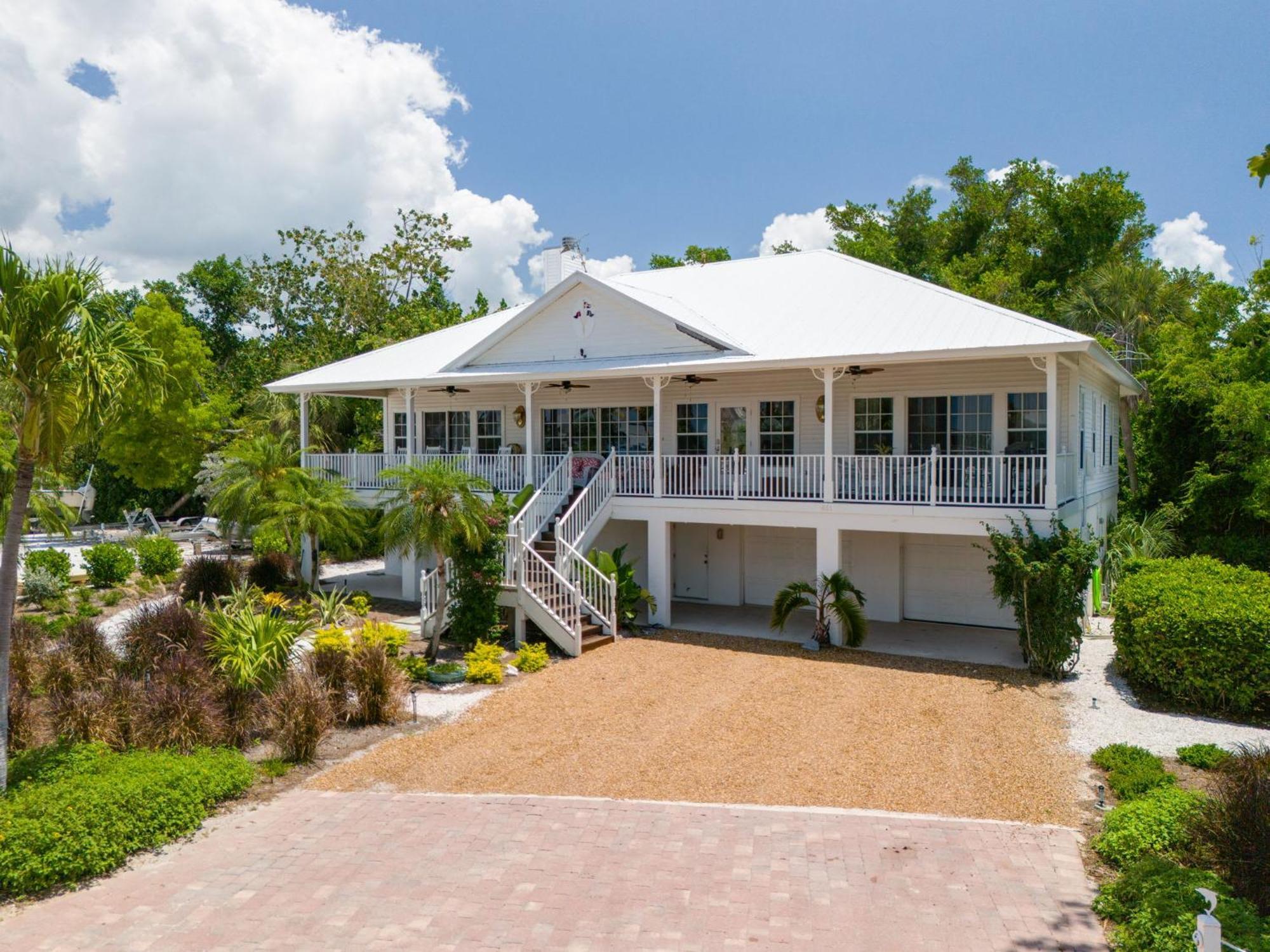 Grandma Dot'S House- Marina Villa With Pool And Bikes Sanibel Exterior foto