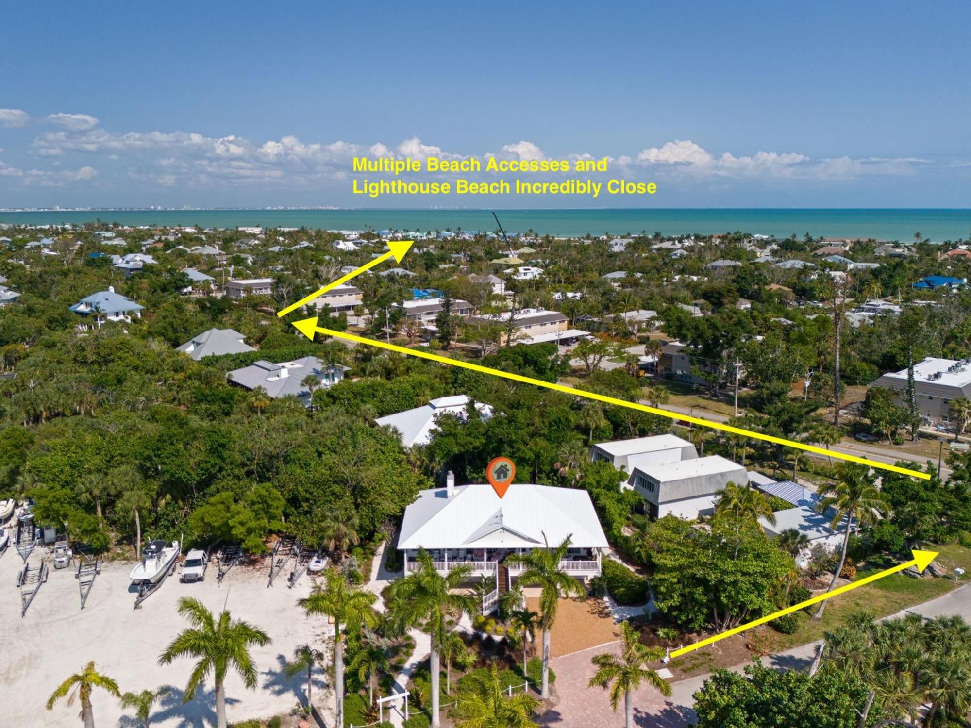 Grandma Dot'S House- Marina Villa With Pool And Bikes Sanibel Exterior foto